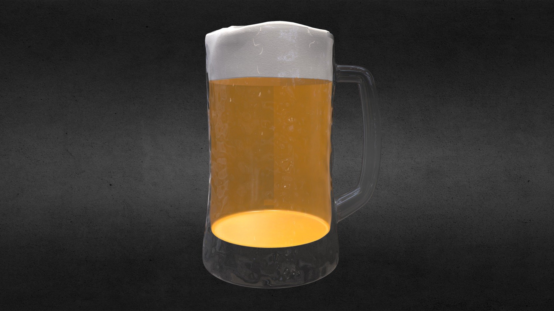 Glass Mug Beer - Glass Mug Beer - Buy Royalty Free 3D model by Davide Specchi (@Davide.Specchi) 3d model