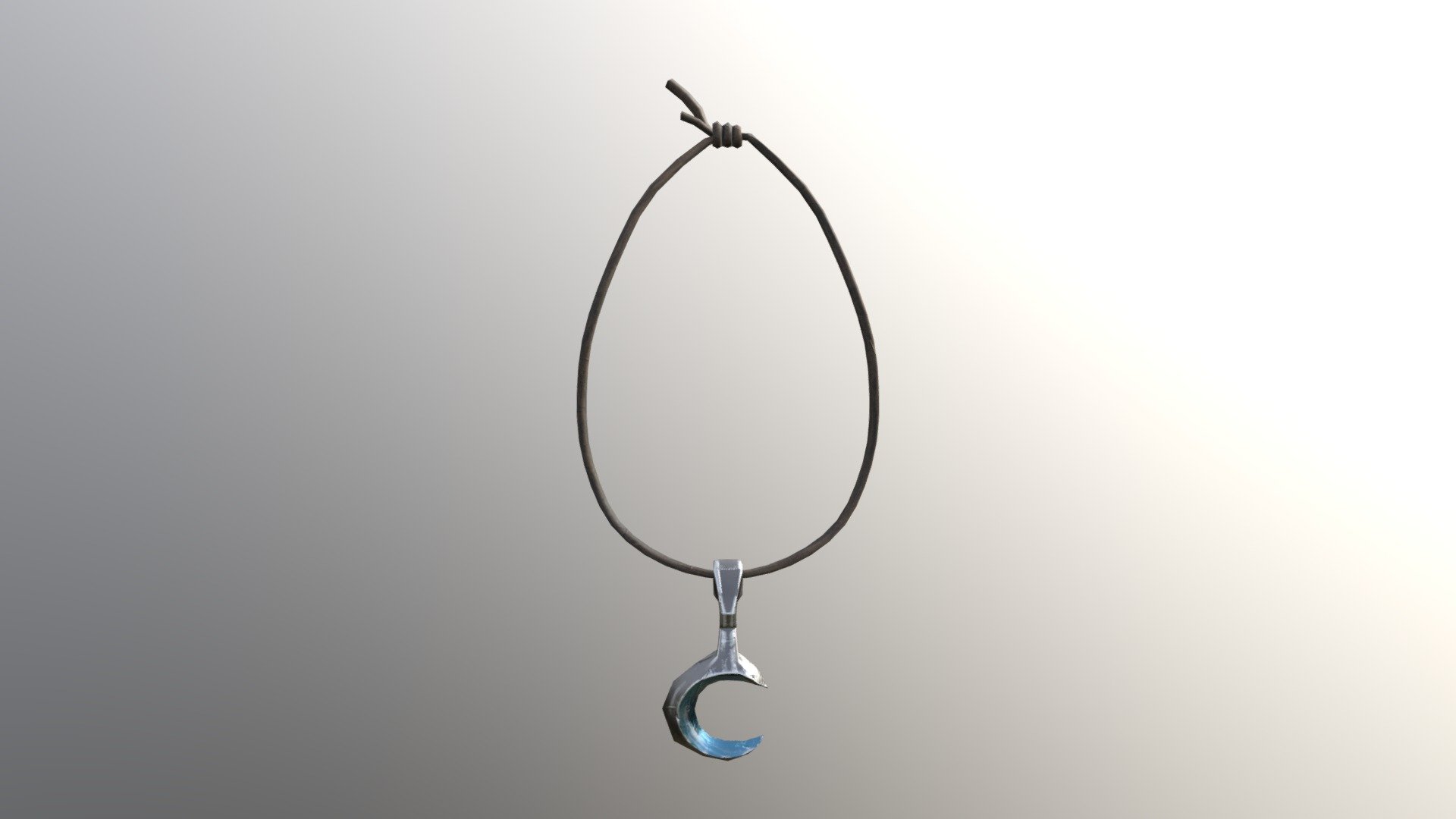 Necklace - 3D model by BlakeCBarnes 3d model