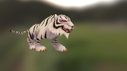 Tiger Animated Game Character 