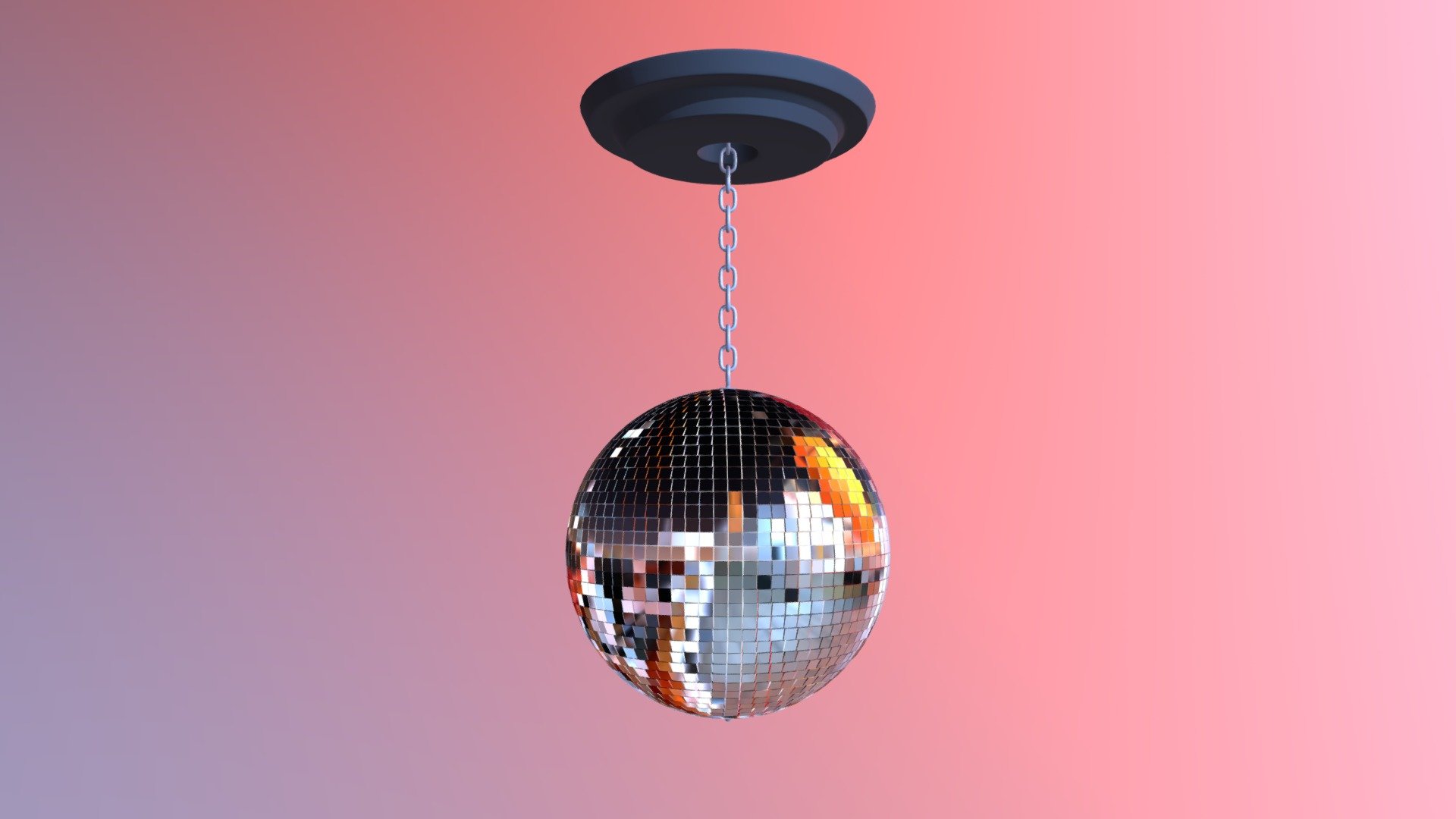 Model of a disco ball. Light up your disco with this glowing sphere!

Polygons/Vertices:




Low Poly: 15,482/19,850

High Poly: 25,228/29,586

Available File variants:




BLEND (Modifiers not applied + Modifiers applied); Modifiers include Subdivison

OBJ (Low Poly + High Poly)
 - Disco Ball - Buy Royalty Free 3D model by Render at Night (@Render_at_Night) 3d model