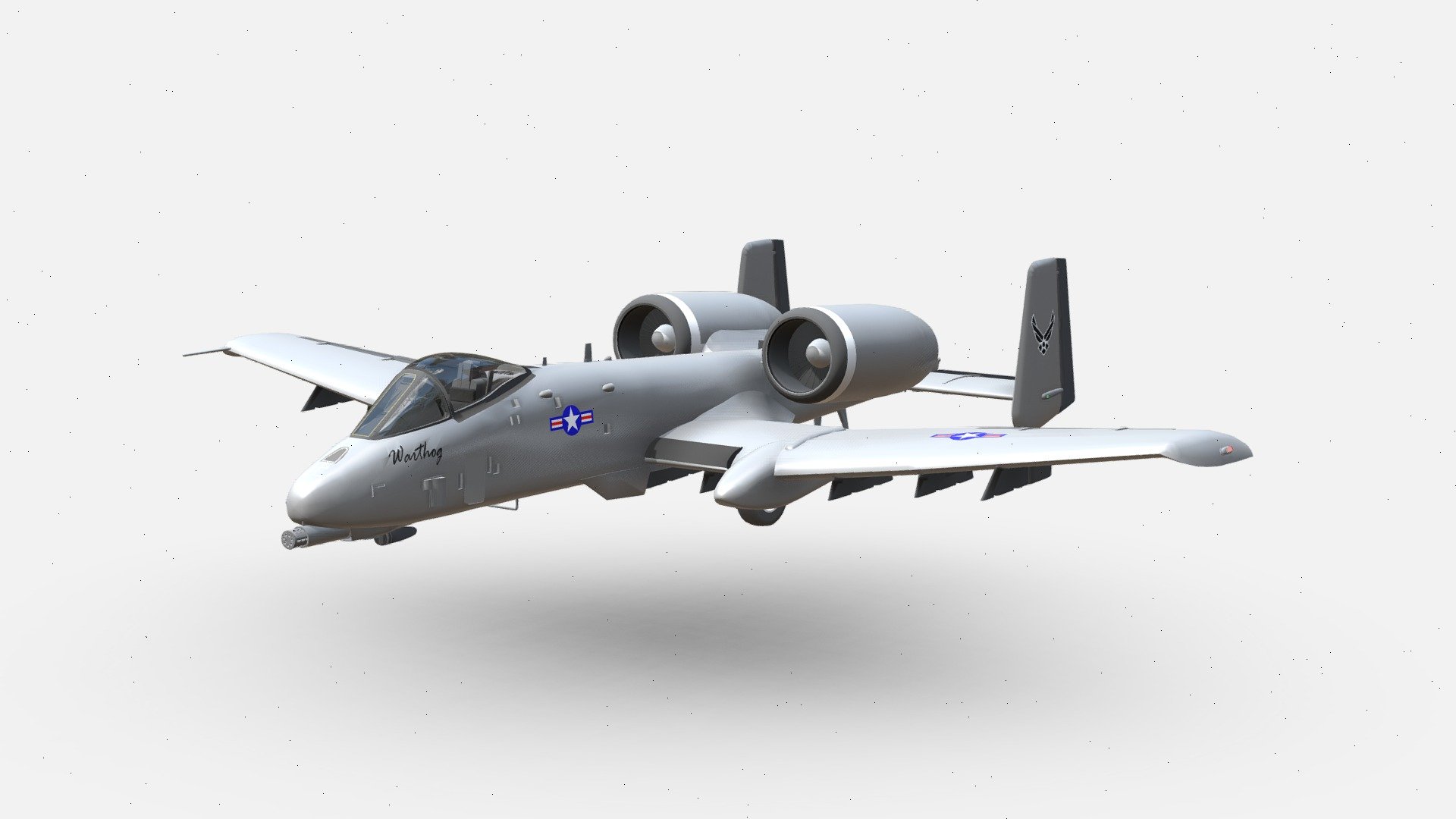 Explore a detailed 3D model of the iconic Fairchild-Republic A-10 Thunderbolt II, affectionately known as the &lsquo;Warthog.' This meticulously crafted representation showcases the aircraft's rugged design, distinctive features, and remarkable capabilities. The A-10 is renowned for its role in providing close air support to ground forces, boasting the powerful GAU-8 Avenger Gatling cannon and impressive combat performance. Dive into the intricacies of this military legend and bring the spirit of close air support to life with this accurate 3D model

see all collecrion: https://skfb.ly/oOsEV - 3d model Fairchild - Republic A-10 - Buy Royalty Free 3D model by zizian 3d model