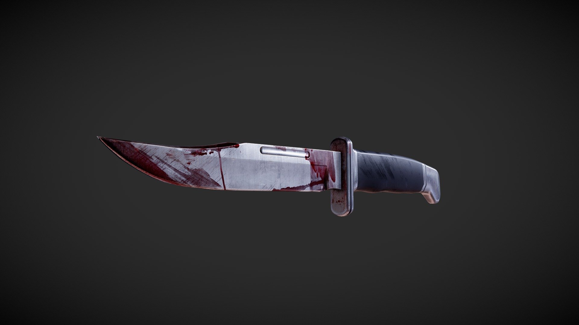 My wife and I recently watched the new Scream movie, and therefore I decided to try and recreate the iconic Ghostface knife also known as a Buck 120. 

I've created to versions of the knife - One with blood and one without. The model was crafted in Blender and textured in Substance Painter 3D.

2874 Tris &amp; 4K Textures 3d model
