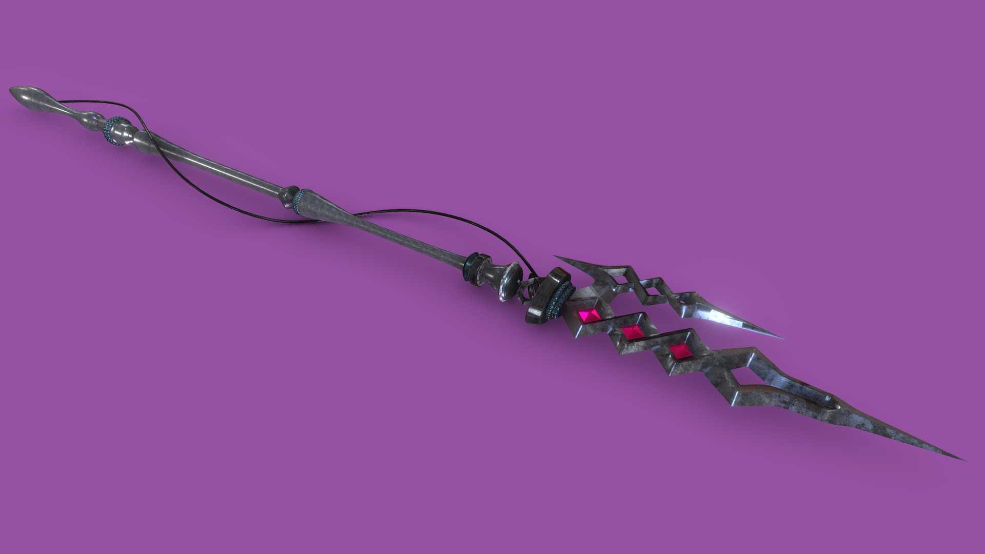 Elizabeth Báthory's spear from Fate/Grand Order, Fate/Extra, and others. 1:1 scale.

Fanart - Elizabeth Báthory's Spear - Buy Royalty Free 3D model by Saru Models (@saru-models) 3d model