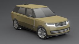 Range Rover 2023 Low-poly 3D