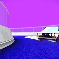 GTI Drift drift, gti, low-poly, lowpoly, car, animation