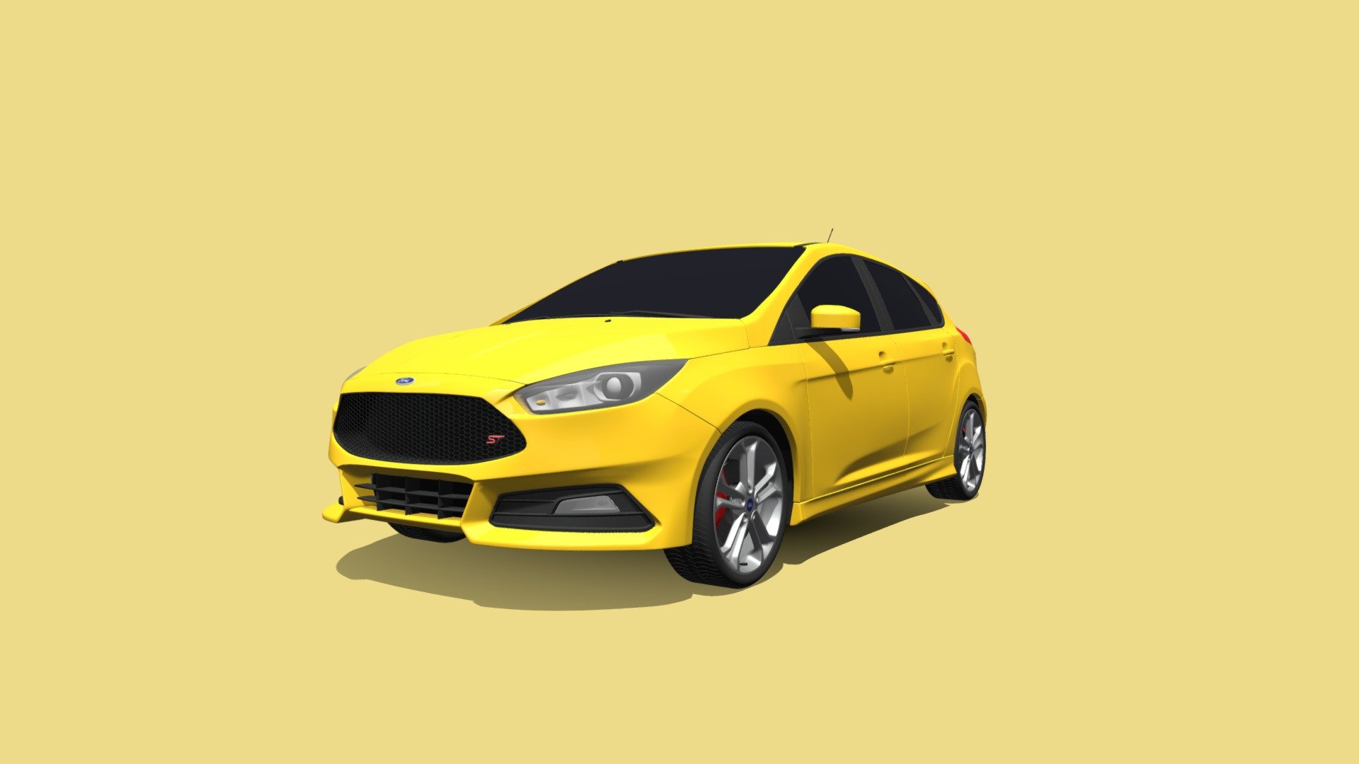 Model of a sporty Ford hatchback; the Focus ST (3rd gen.).

Polygons/Vertices:




Low Poly: 80,232/78,849

High Poly: 391,882/393,625

Available File variants:




BLEND (Modifiers not applied)

OBJ (Low Poly + High Poly)
 - Ford Focus Mk III ST - Buy Royalty Free 3D model by Render at Night (@Render_at_Night) 3d model