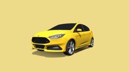 Ford Focus Mk III ST ford, st, third, hatchback, generation, focus, sporty, vehicle, car