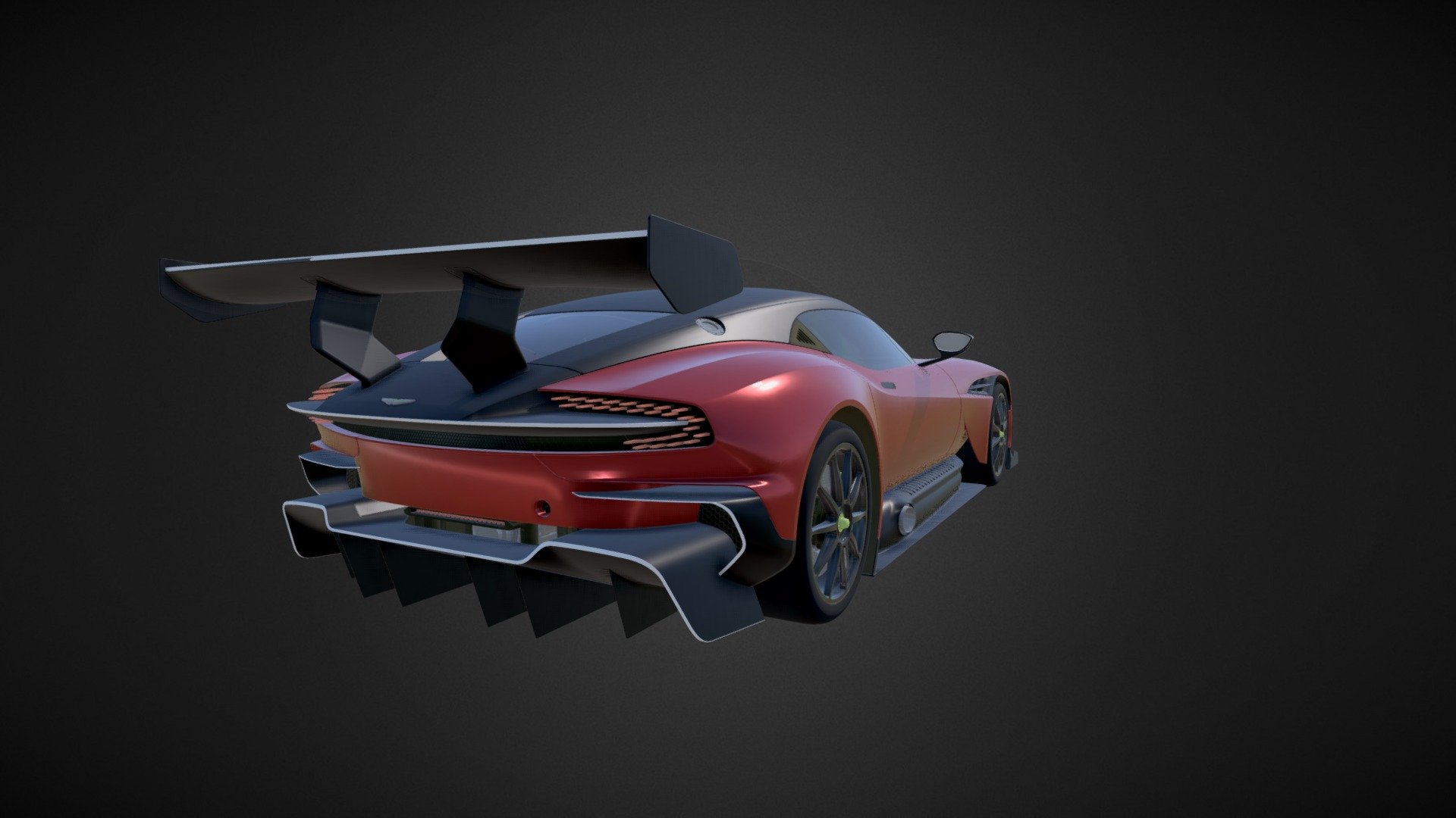 Aston Martin Vulcan, exported from engineering project of surfacing modeling on Catia.
Feel free to remove details to make a lighter model :)

By www.equipe-moho.com/ - Aston Martin VULCAN - Buy Royalty Free 3D model by evodelize 3d model