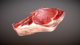 Class A Meat meat, steak, rawmeat, 3drawmeat, 3dmeat, 3dmodelmeat, 3dclassameat, classmeat, rawsteak, 3dsteak, noai