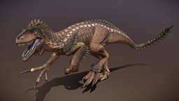 Megaraptor reptile, paleoart, creature, dinosaur, dekerrex, megaraptor