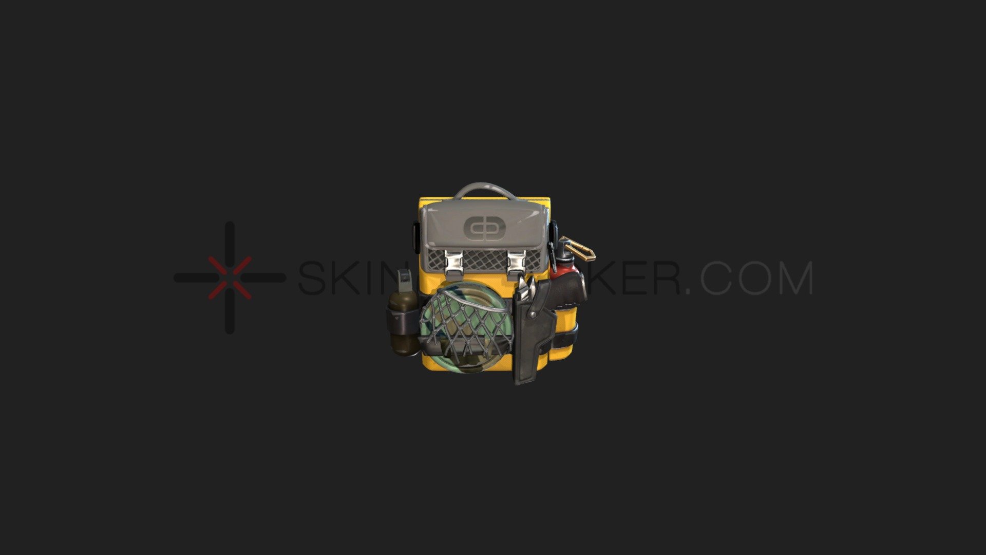 Tactical Fisherman Back Yellow - 3D model by Skin-Tracker (@stairwave) 3d model