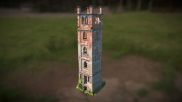 Roasios tower 2 tower, capture, ruins, reality, italy, realitycapture, photogrammetry