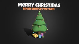 MerryChristmas From Simple Polygon!