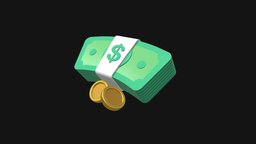Money Stack Icon symbol, money, pack, icon, currency, bank, finance, cash, illustration, stacked, payment, success, banking, 3d, gold, money-stack