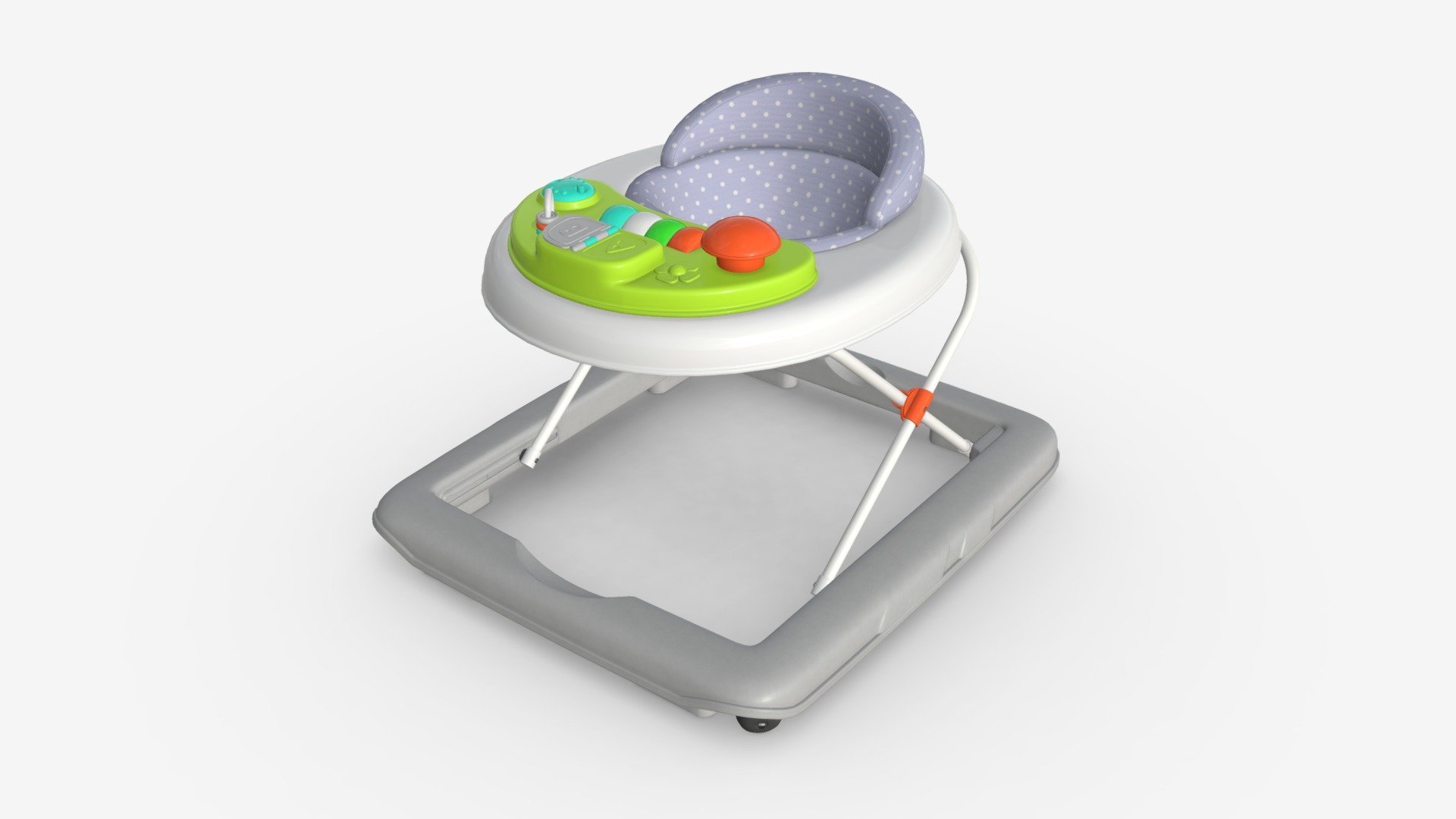 Baby go round walker - Buy Royalty Free 3D model by HQ3DMOD (@AivisAstics) 3d model