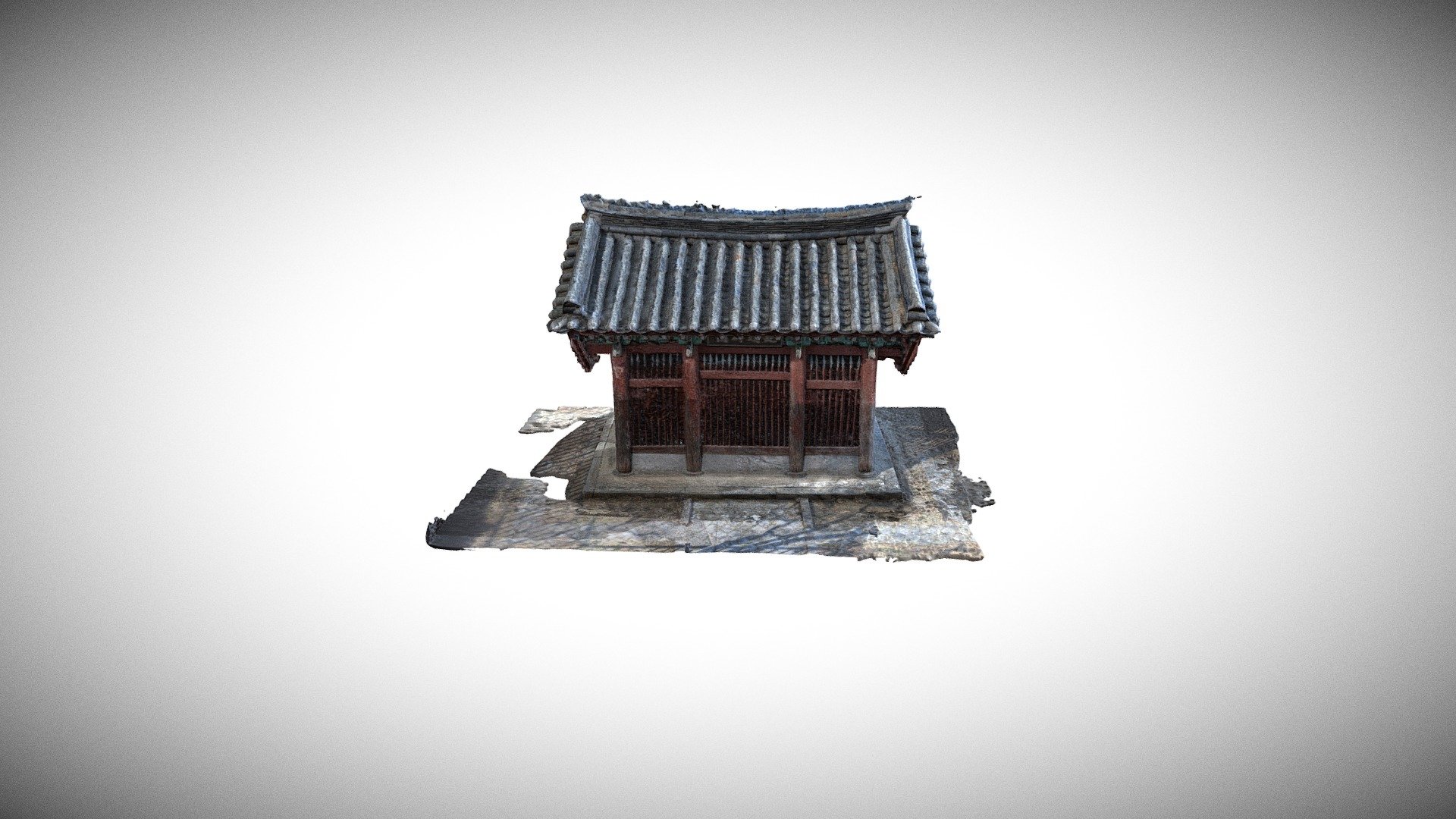 Gangneung , South Korea - A Monument House - 3D model by krrrr03 3d model