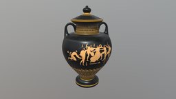 Greek Vase greek, vase, photohshop, anique, blender3d, substance-painter