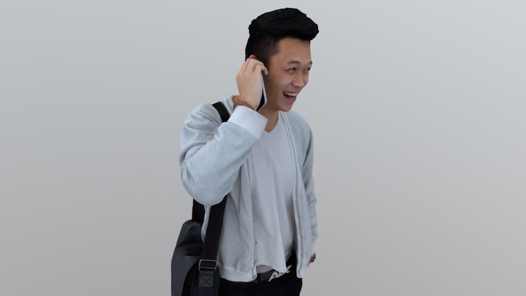 Call Man - Call Man - 3D model by tangtangtang 3d model