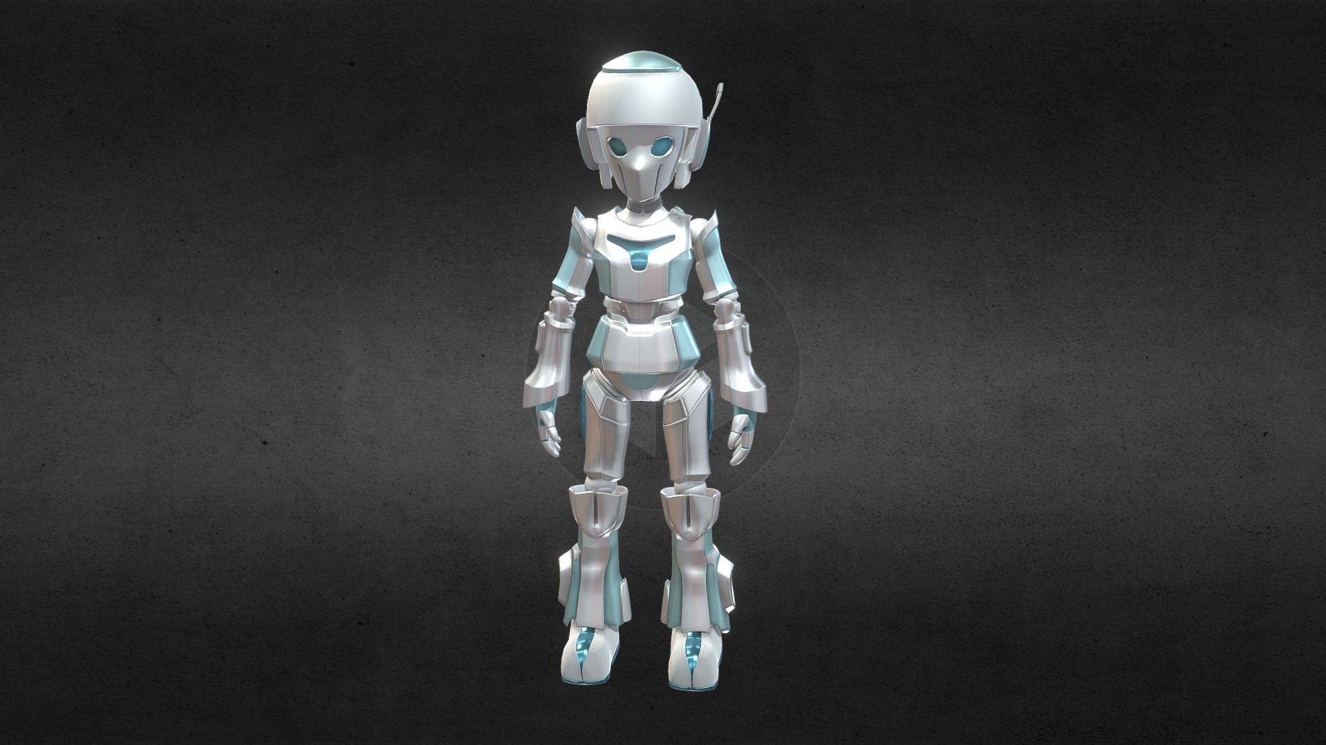 I made a small robot, I called him Sani. I hope do u like it. See you 3d model