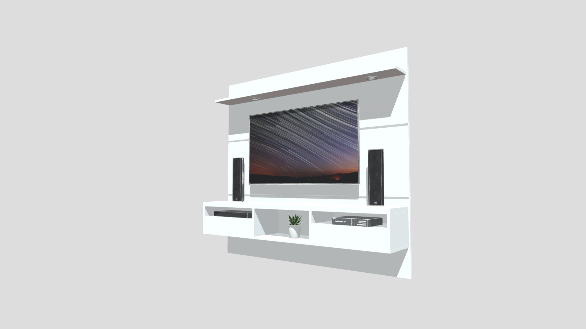 Designed by Artin - TV_Stand_1 - Download Free 3D model by armandecor 3d model