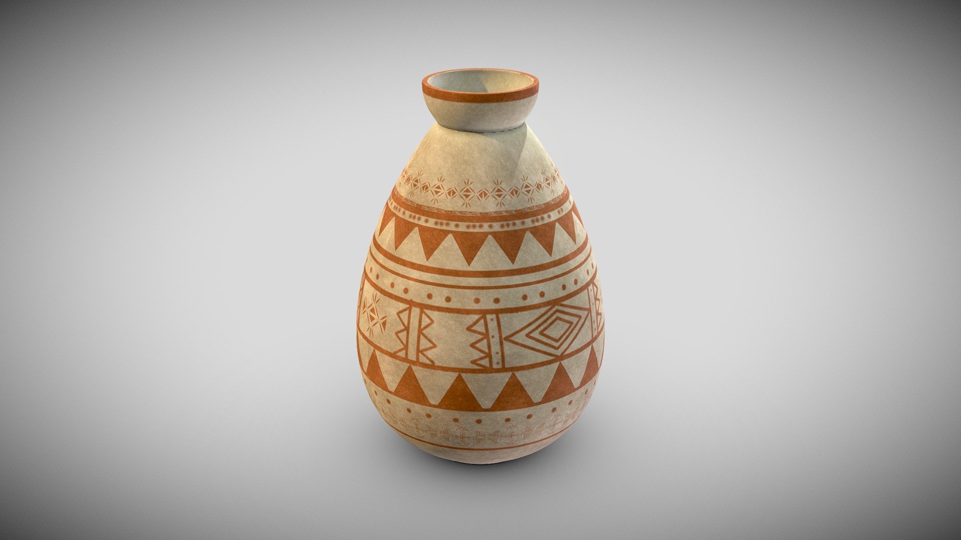 Ancient Vase - Ancient Vase - Download Free 3D model by AO-INTERACTIVE (@aointeractive) 3d model