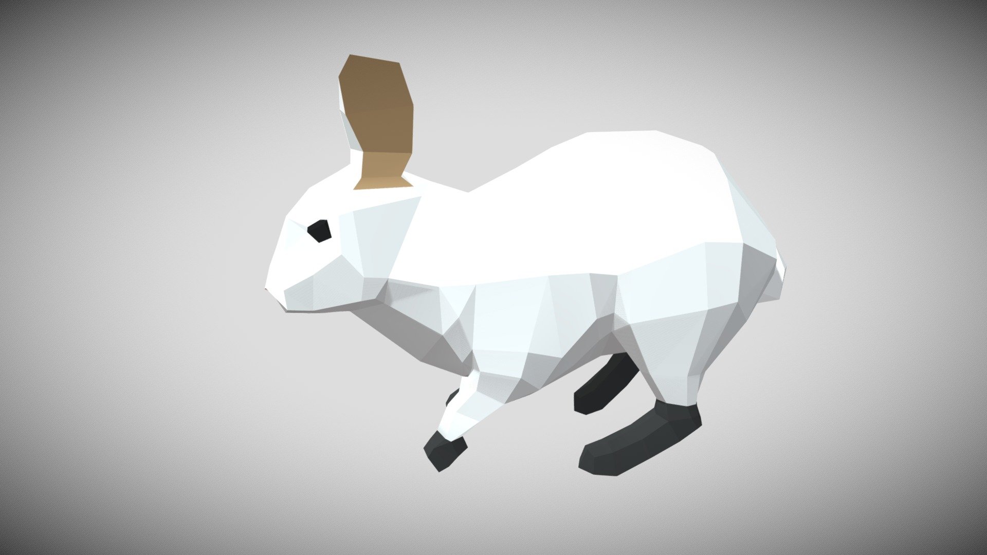 3D low-poly rabbit, rigged and has textures
Has 5 animations - Low-poly animated rabbit - 3D model by Pneshik 3d model