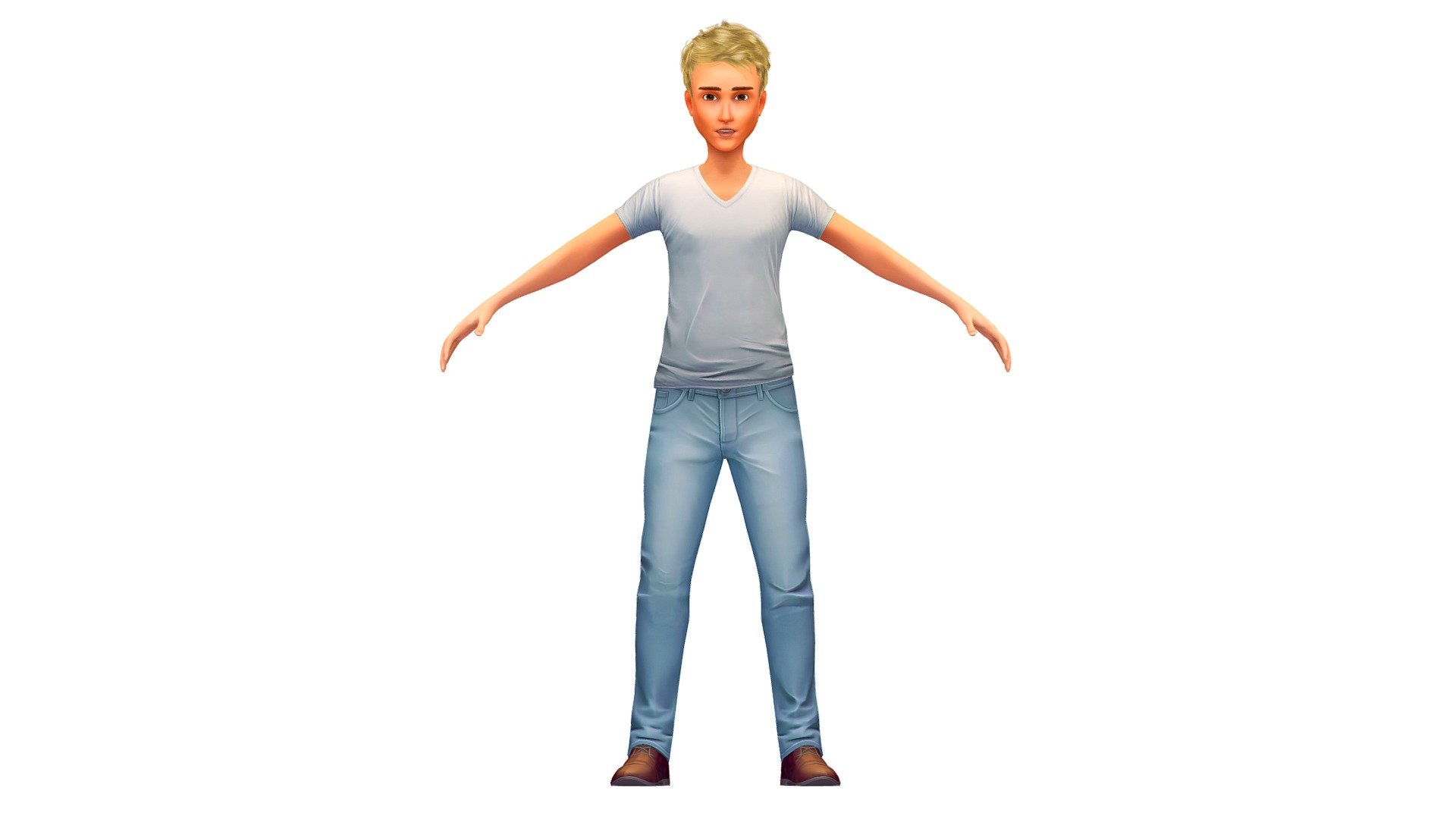 you can combine and match othercombinations using the collection:

hair collection - https://skfb.ly/ovqTn

clotch collection - https://skfb.ly/ovqT7

lowpoly avatar collection - https://skfb.ly/ovqTu - Cartoon Low Poly Style Avatar 010 - Buy Royalty Free 3D model by Oleg Shuldiakov (@olegshuldiakov) 3d model