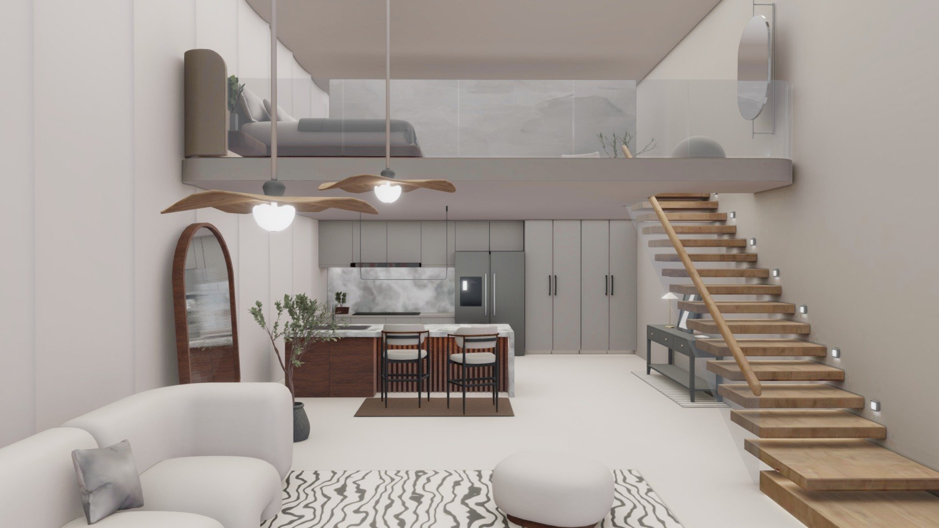 Loft design with an exterior view included !
Fully furnished with morden furnitures and aesthetic decorations.




Scaled in real world dimensions

🔥Note: Spatial seat hotspots supported ( You need to download the additional files which named “with hotspots” )

🔥Note: High quality baking pics supported ( You need to download the additional files which named “High quality baking pics” ) - VR Morden Loft | Apartment | Baked - Buy Royalty Free 3D model by ChristyHsu (@ida61xq) 3d model