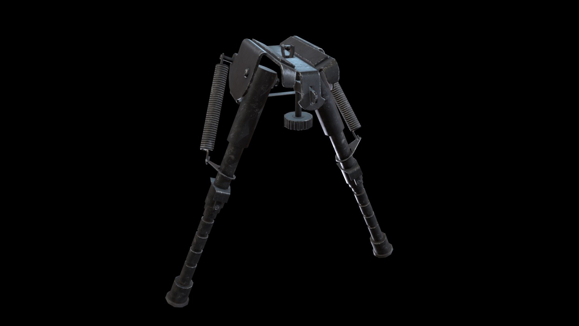 Used Bipod Harris games ready. 4k textures.
Can be rigged 3d model