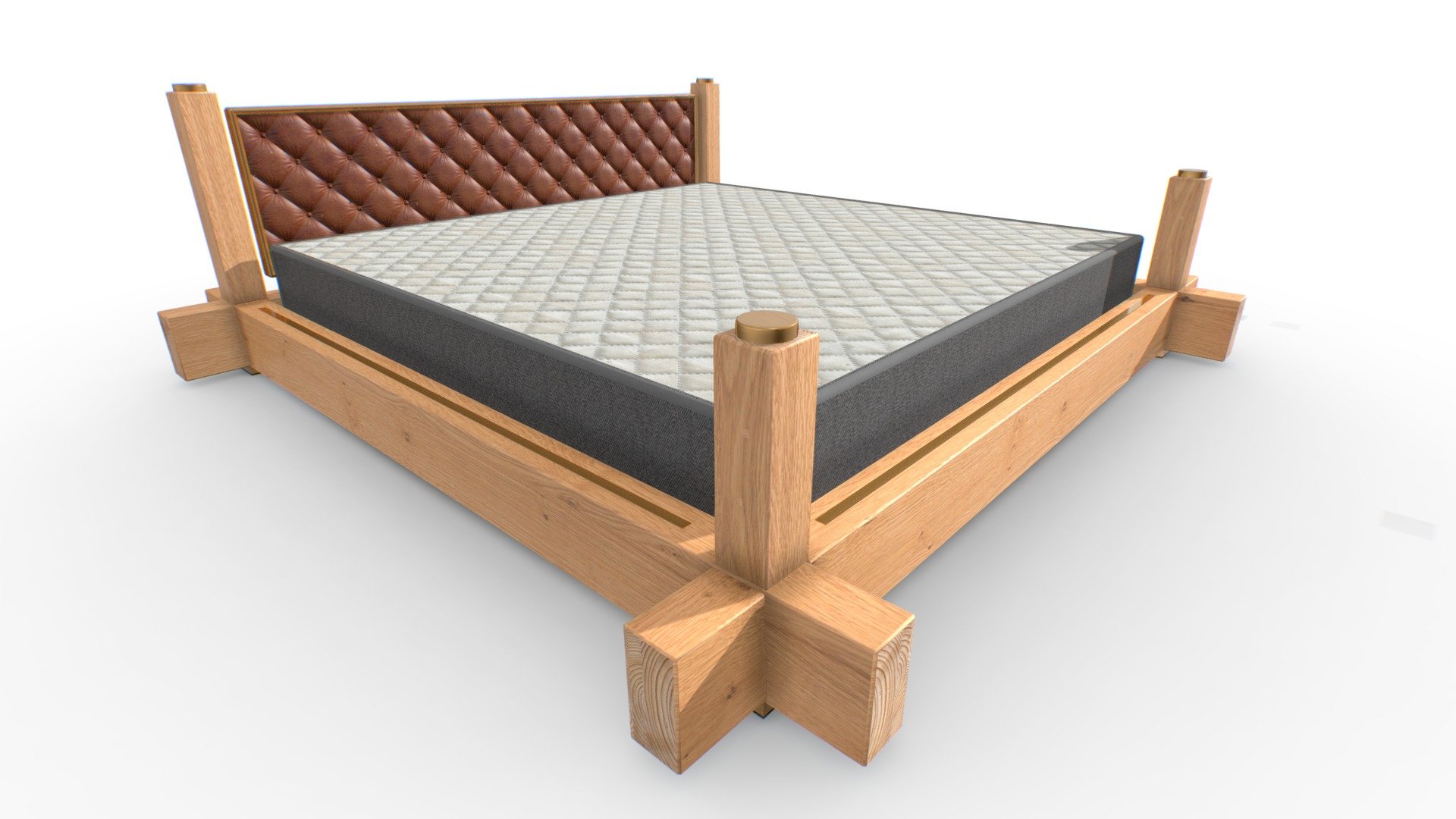 Hello!
If you have any questions about my models contact me - King Size Wooden bed 01 - Buy Royalty Free 3D model by VRA (@architect47) 3d model