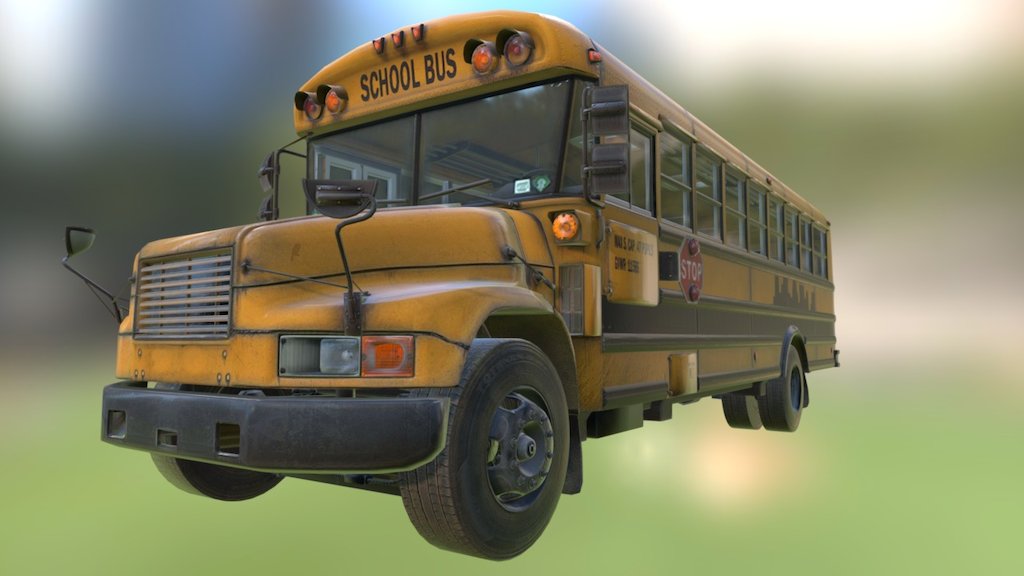 School Bus - School Bus - 3D model by ivanivanov88 (@jakejameson88) 3d model