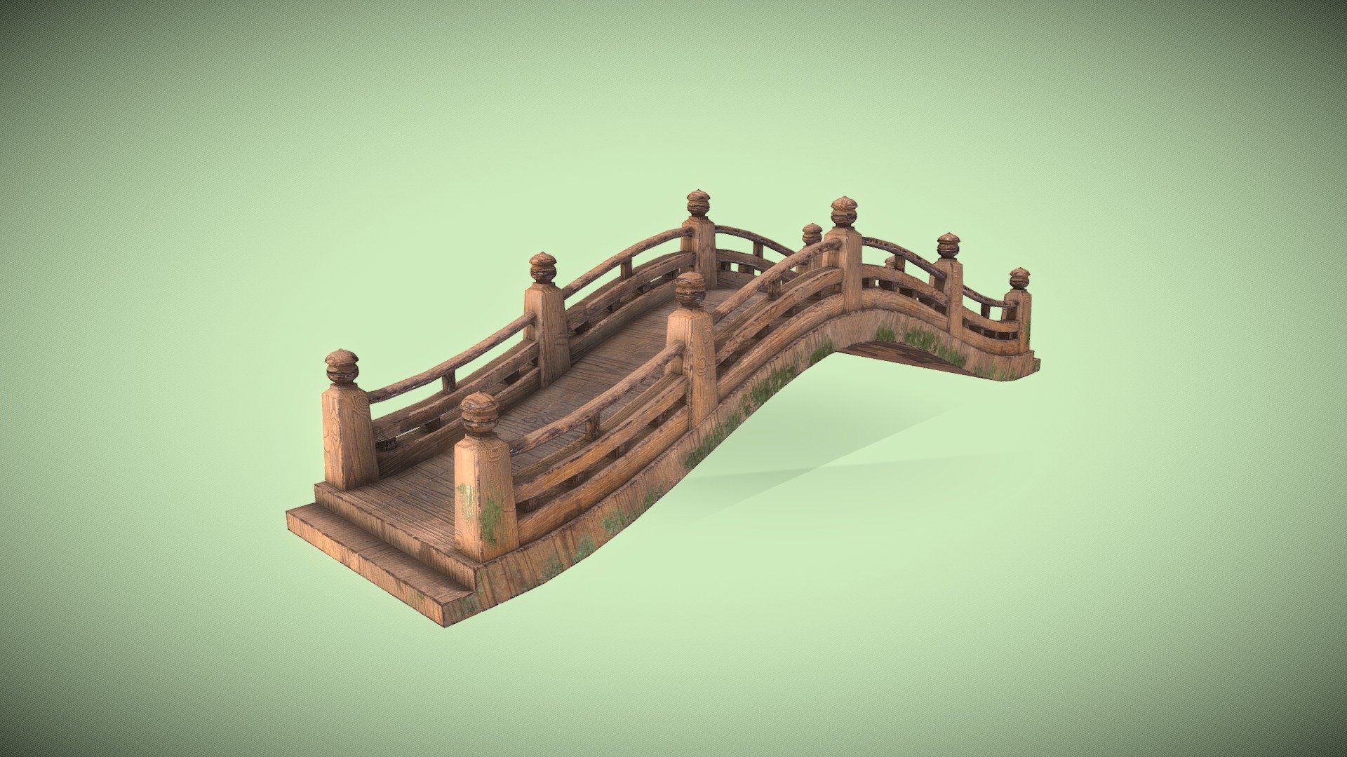 I made that for my personal unreal 5 project. I never finish that project but ı want to share that bridge 3d model