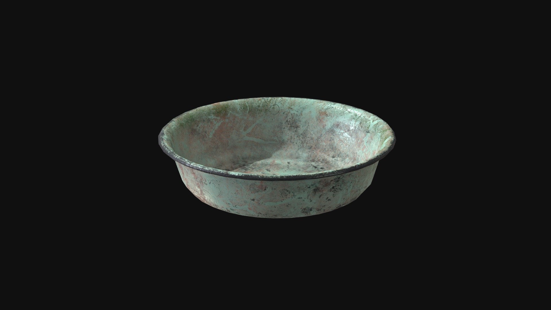 Old bowl. 3D model is ready for use in the game engine and rendering.

PBR GameReady LowPoly

Color 2048x2048
 Metallic 2048x2048
 Roughness 2048x2048
 Normal 2048x2048 - Bowl - Download Free 3D model by Melon Polygons (@Melonpolygons) 3d model