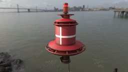 Buoy River Cylindrical (can) RB-4 Type-2 4, river, can, cans, simulator, type, 2, buoy, rb, rb-29, buoys, type2, ship, type-2, shipsimulator, rb4