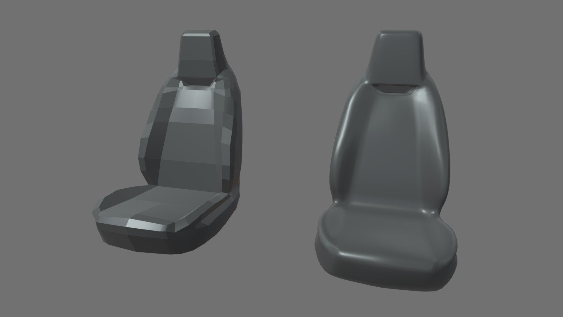 This model contains a Car Seat 017 based on a real stylized car seat from a standard car which i modeled in Maya 2018. This model is perfect to create a new great scene with different car pieces or part of a car model. I got a lot of different Car Seats and Car Parts on my profile.

The model is ready as one unique part and ready for being a great CGI model and also a 3D printable model, i will add the STL model, tested for 3D printing in Ultimaker Cura. I uploaded the model in .mb, ,blend, .stl, .obj and .fbx. If you need any other file tell me.

This model contais a low poly version and a higher poly version. Both of them uploaded.

If you need any kind of help contact me, i will help you with everything i can. If you like the model please give me some feedback, I would appreciate it.

Don't doubt on contacting me, i would be very happy to help. If you experience any kind of difficulties, be sure to contact me and i will help you. Sincerely Yours, ViperJr3D - Car Seat 017 - Buy Royalty Free 3D model by ViperJr3D 3d model