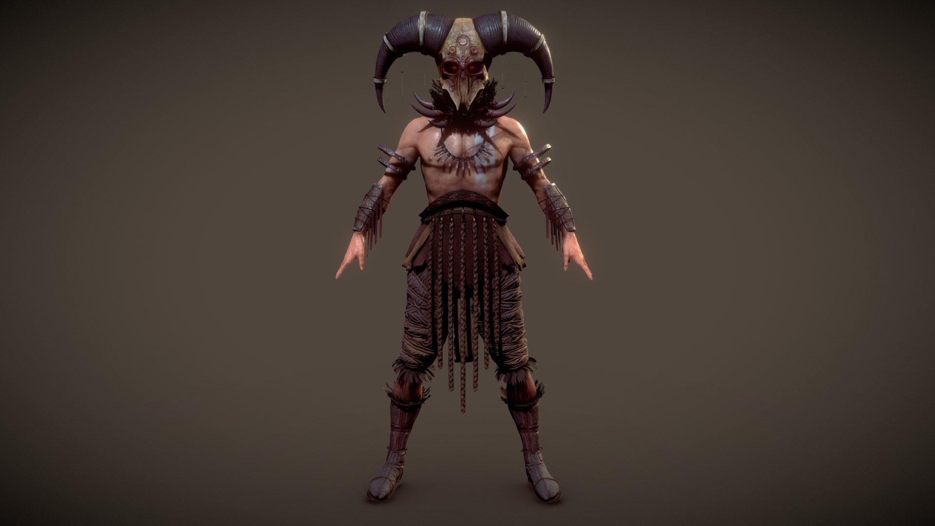 An old model from my studies! A Mythical Guardian Warrior character inspired by Viking and Tribal culture. 2K textures

https://www.fabaze.com/muavasi - Mua Vasi - 3D model by F A B A Z E (@fabaze) 3d model