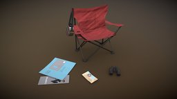 Camping Chair and Accessories
