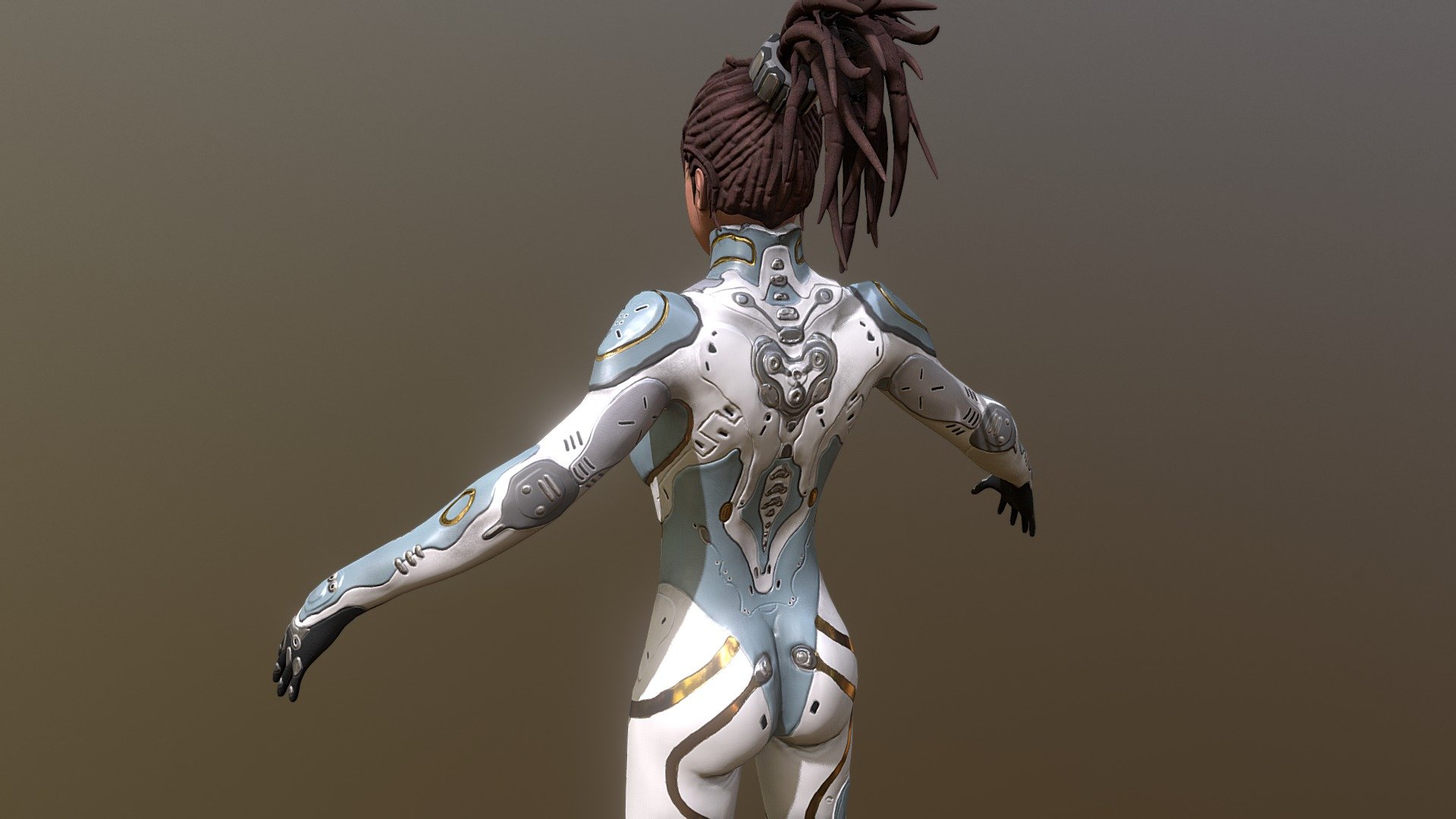 Female character of the game StarCraft, all the detail sculpted in zbrush, the retopology is made with topogun, the uvs are made in 3dmax, the bake is made in topogun, the diffuse of the face is painted in zbrush and the diffuse of the body and the other maps in photoshop, the rig is ready to animate.
I hope you like it !!!

Personaje femenino del juego StarCraft , todo el detalle esculpido en zbrush , la retopologia está hecha con topogun , las uvs están hechas en 3dmax , el bake está hecho en topogun , el difuse de la cara está pintado en zbrush y el difuse del cuerpo y los otros mapas en photoshop, está hecho el rig listo para animar .
Espero que os guste !!! - Sarah Kerrigan - StarCraft - Buy Royalty Free 3D model by ericpr23 3d model