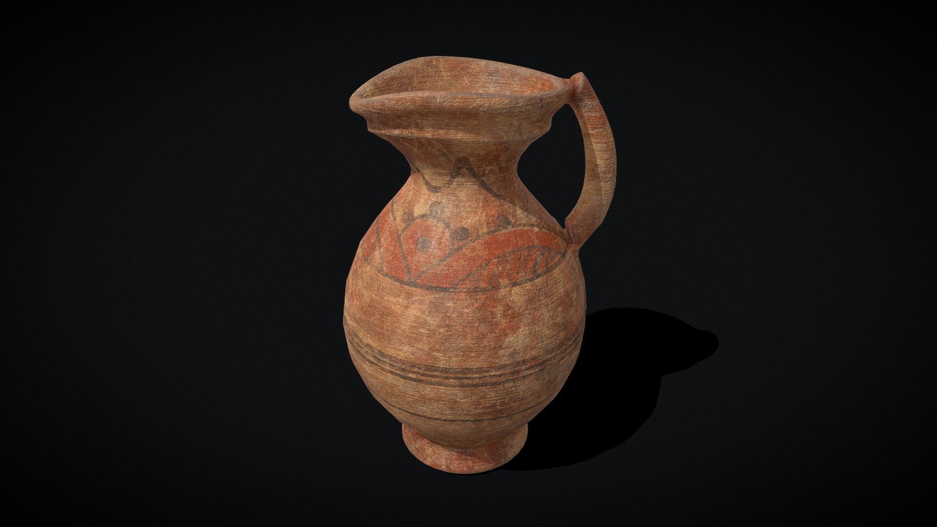 Decorated Medieval Earthenware Pitcher FBX
VR / AR / Low-poly PBR
Geometry Polygon mesh
Polygons 2,174
Vertices 2,134
Textures PNG 4K - Decorated Medieval Earthenware Pitcher - Buy Royalty Free 3D model by GetDeadEntertainment 3d model