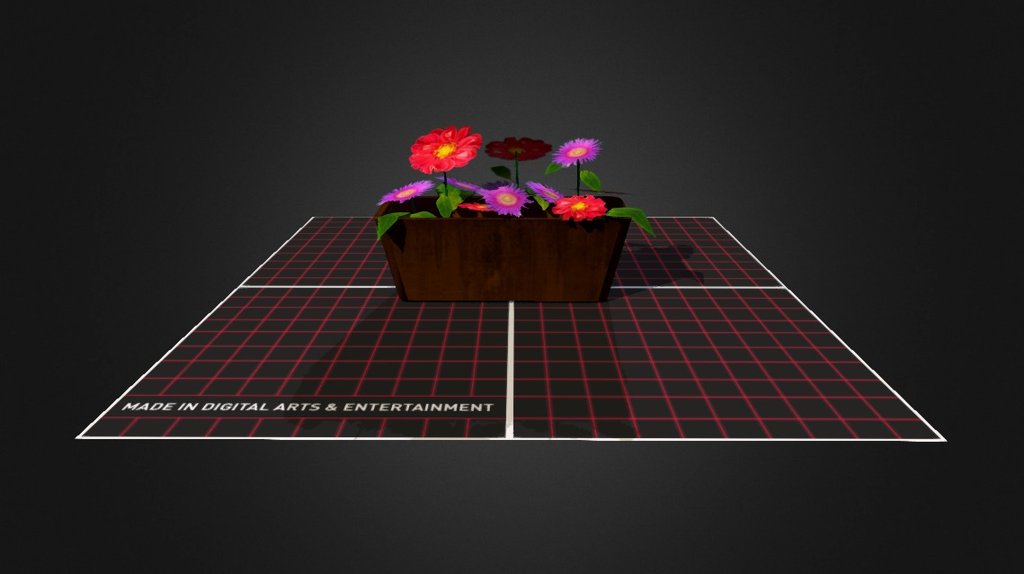 Flowerpot - 3D model by Arno Van Avermaet (@arnovanavermaet) 3d model