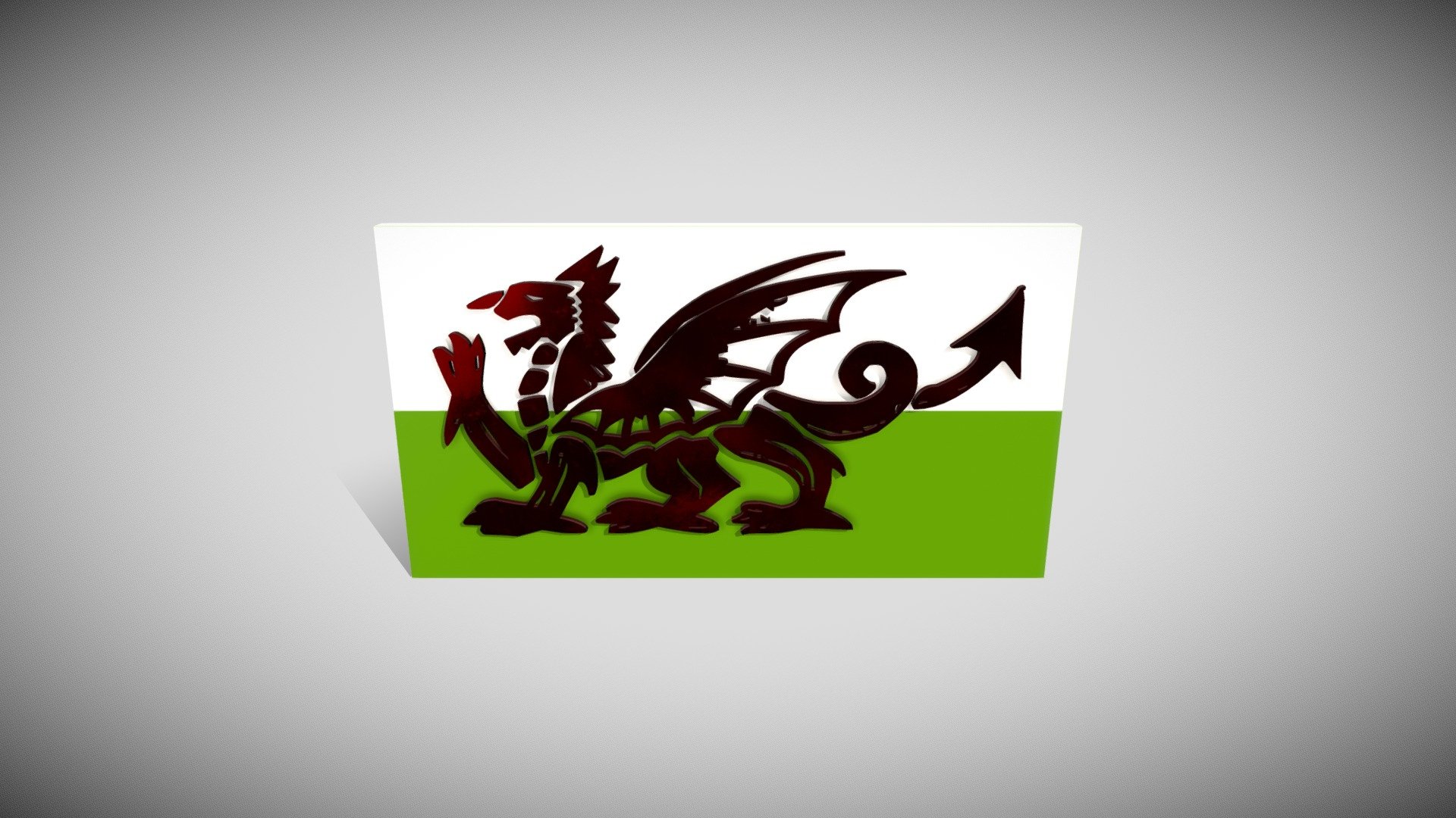 &lsquo;Cos, who wouldn't want their own 3D printable Welsh dragon? 

Game-ready, 3D Printable, PBR, AR/ VR model - Med Poly

Textures; 2048 x 2048, 8-pixel padding, dilation + single colour background, Open GL

https://stgbooks.blogspot.com/ - Welsh Dragon - Buy Royalty Free 3D model by Simon T Griffiths (@RubberMan) 3d model