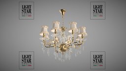701081 Fiocco Osgona chandelier lamp, chandelier, fiocco, lighting, light, osgona