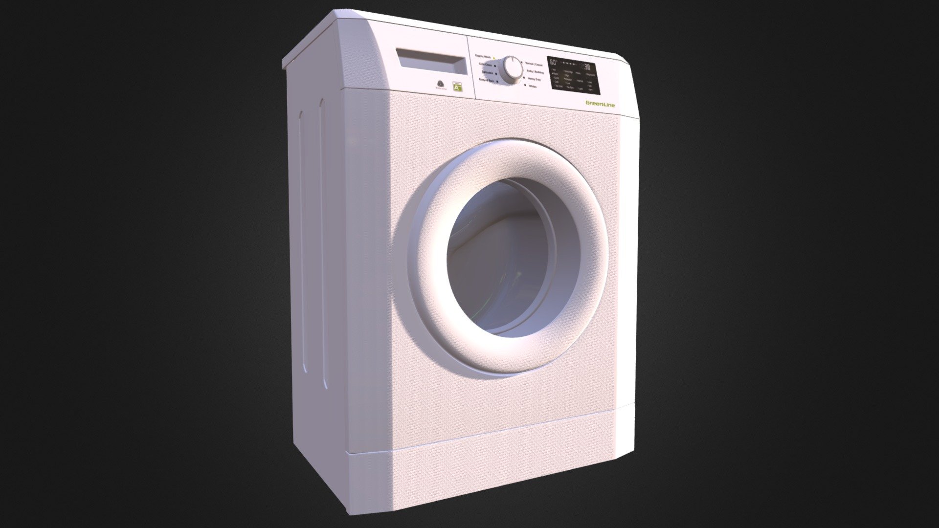 Washing Machine - Washing Machine - Buy Royalty Free 3D model by cgaxis 3d model