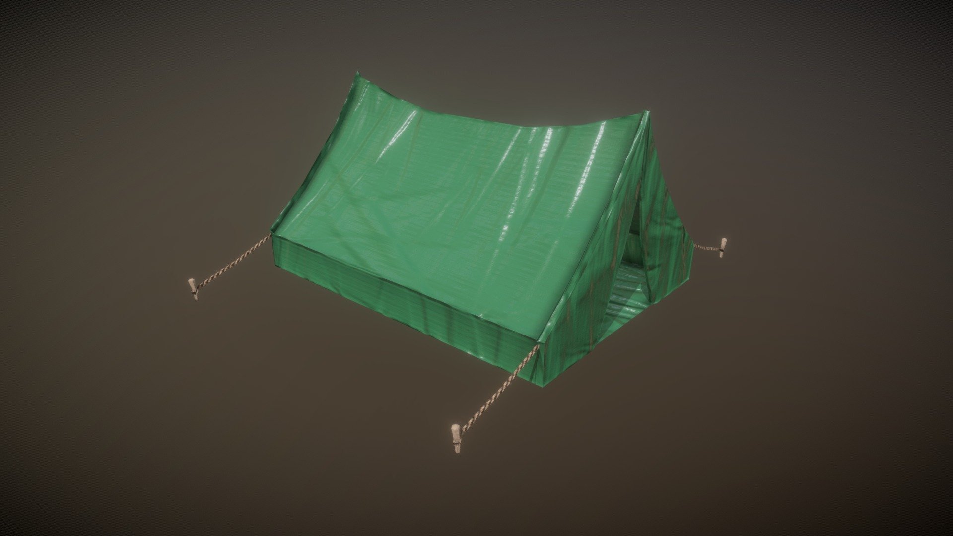 zip includes
PBR texture channels as PNG 2048x2048
and model in 4 common formats
fbx dae obj 3ds - Game Ready Tent Green Low Poly - Buy Royalty Free 3D model by FunFant 3d model