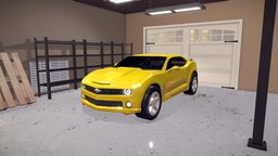 Chevrolet Camaro camaro, chevrolet, garage, chevy, sportscar, sportscars, garage-door, car