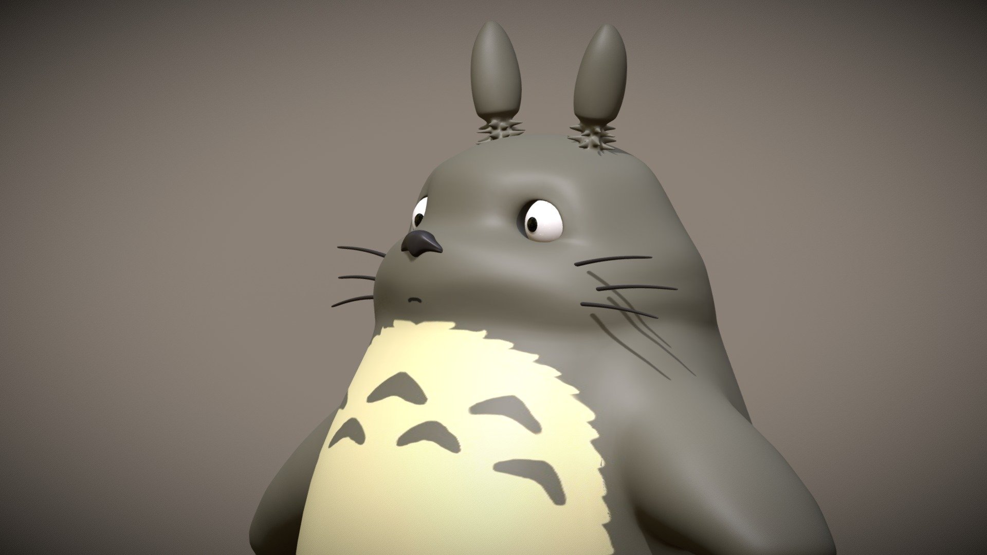 Totoro from animation &ldquo;My Neighbor Totoro