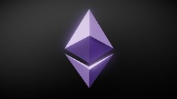 Ethereum 3D logo coin, bitcoin, diamond, eth, ethereum, cryptocurrency, altcoin, etherium, blockchain, nft, free, download, cryptoart, crypto-coin, nftart, nftru, nftbastards