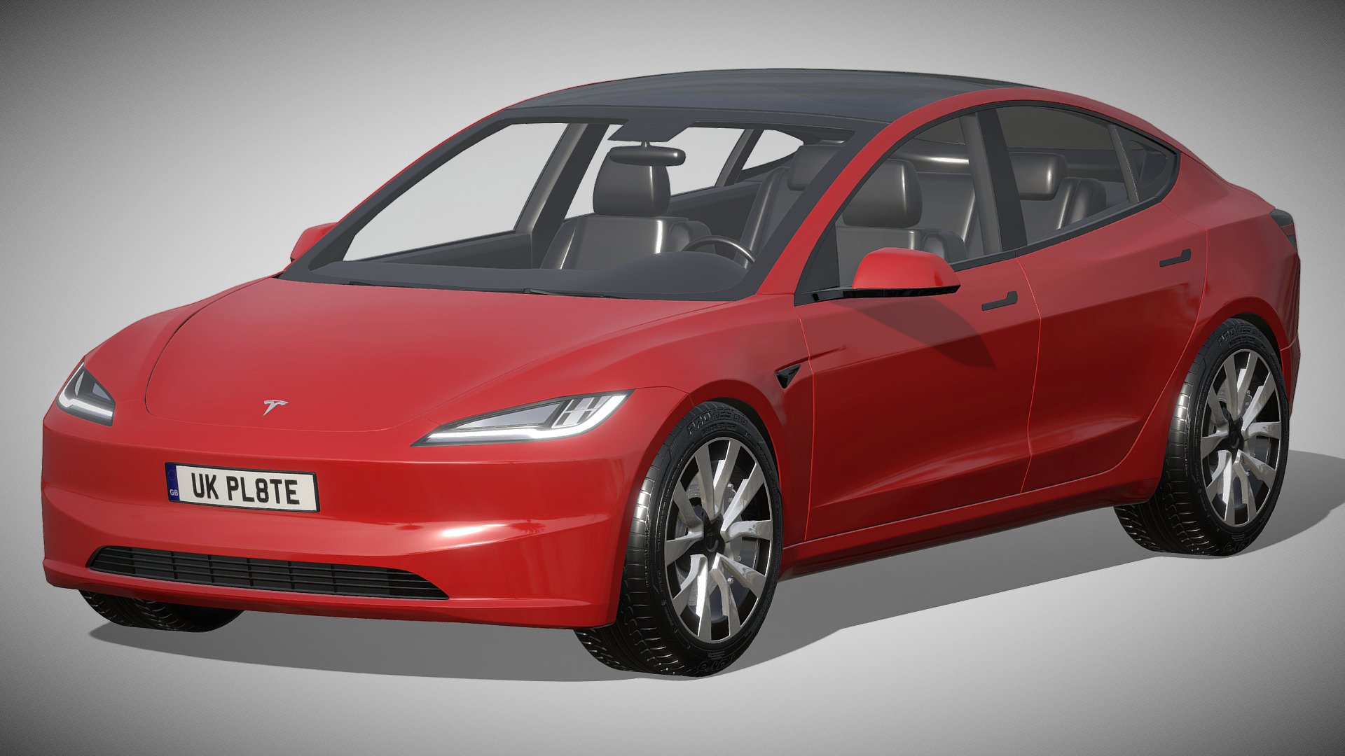 Tesla Model 3 2024

https://www.tesla.com/en_eu/model3

Clean geometry Light weight model, yet completely detailed for HI-Res renders. Use for movies, Advertisements or games

Corona render and materials

All textures include in *.rar files

Lighting setup is not included in the file! - Tesla Model 3 2024 - Buy Royalty Free 3D model by zifir3d 3d model