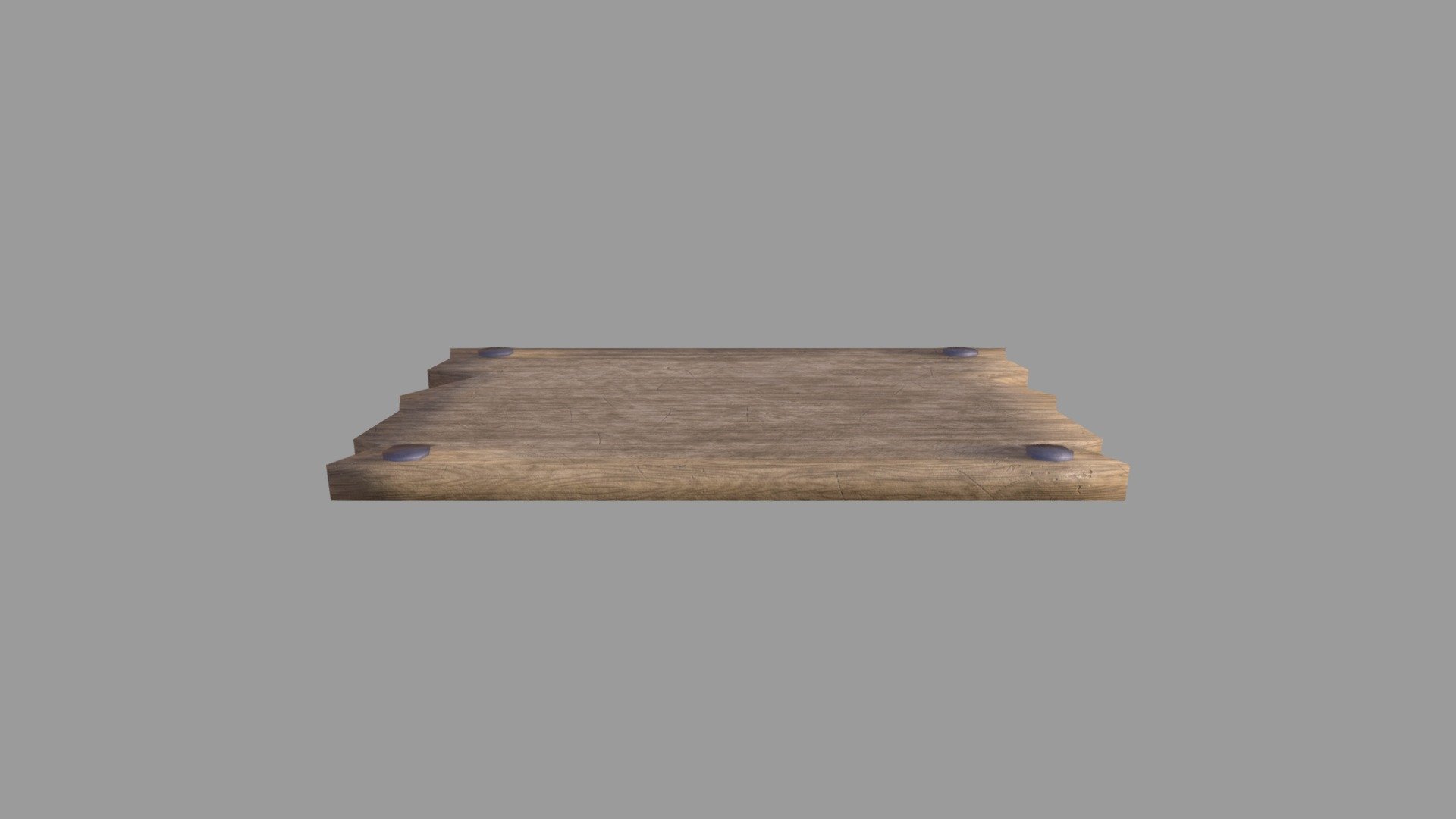 wood board - Mokupuni Game - 3D model by uchihab 3d model