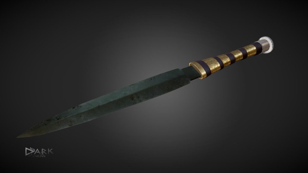 After i did read the headline i wanted to model this piece.
Because that is more amazing than a wonderfull old dagger, a wonderfull old dagger from space.
Textures might not be 100% accurate, as i couldn't find to many high quality images (so i made them myself) - King Tutankhamun's Space Dagger - 3D model by dark-minaz 3d model